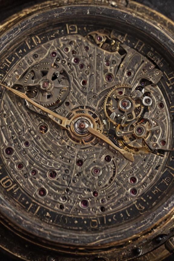 Master watchmaker repairing vintage watch